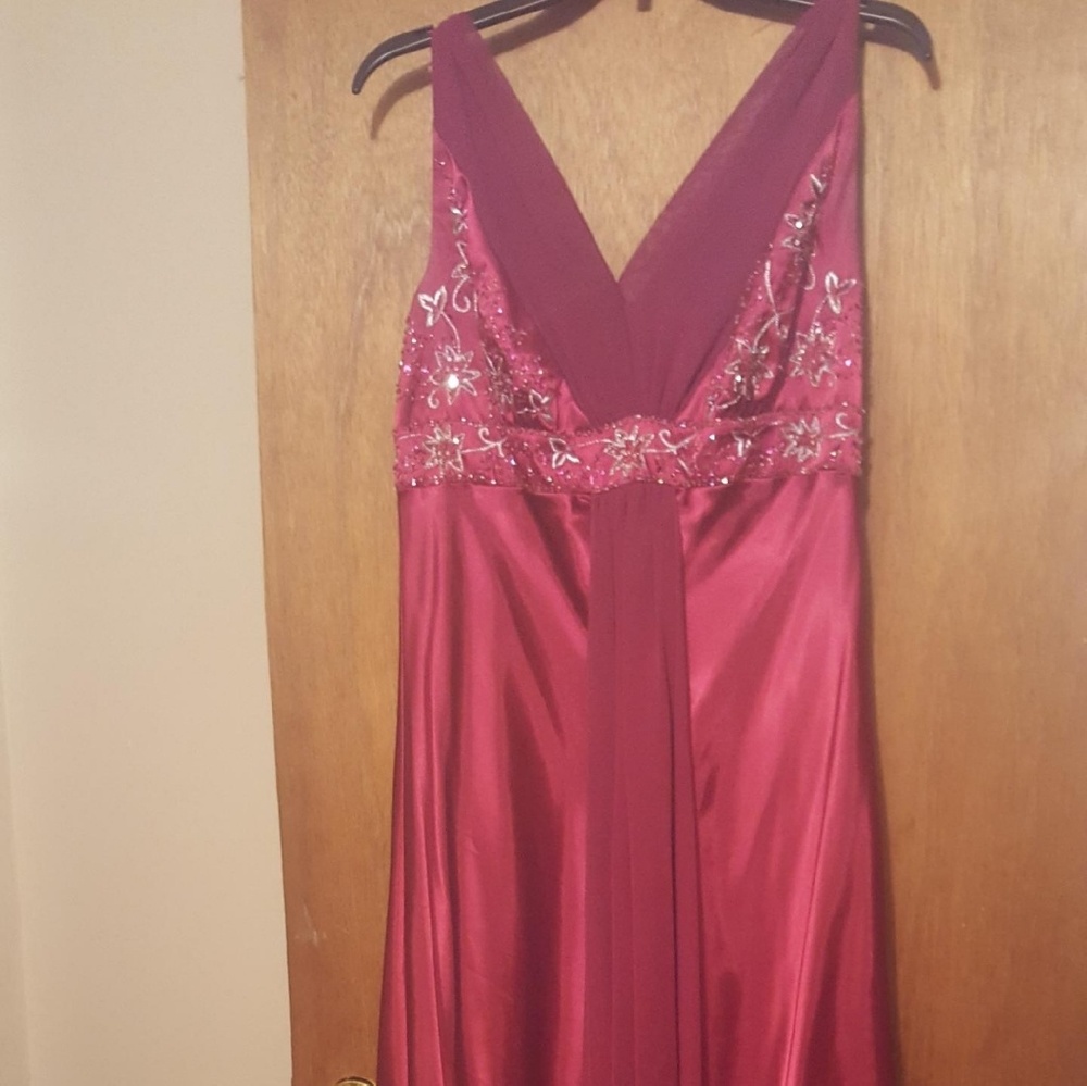 Elegant evening gown.